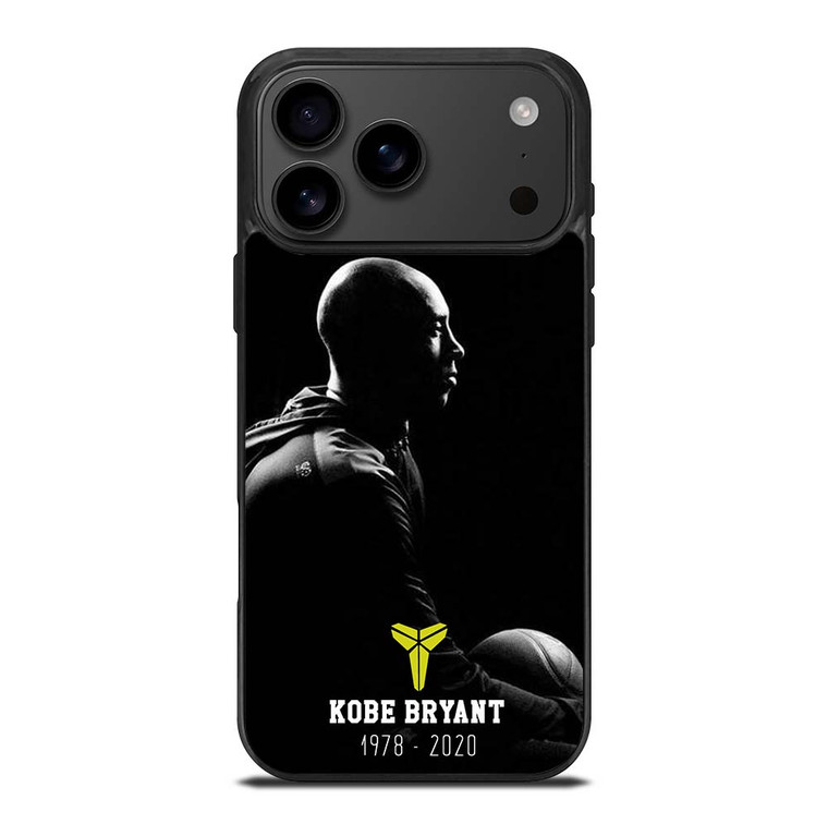 KOBE BRYANT RIP BLACK MAMBA iPhone 17 Pro Max Case Cover