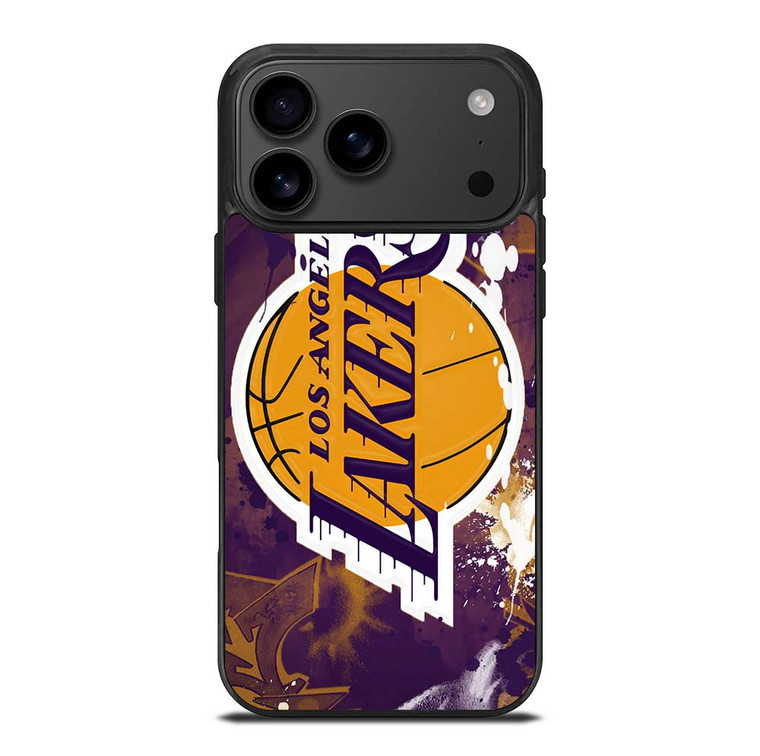 LA LAKERS ART LOGO iPhone 17 Pro Max Case Cover