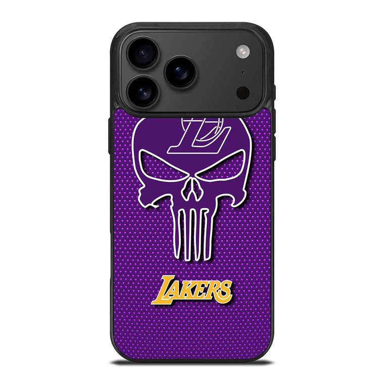 LA LAKERS PUNISHER LOGO iPhone 17 Pro Max Case Cover