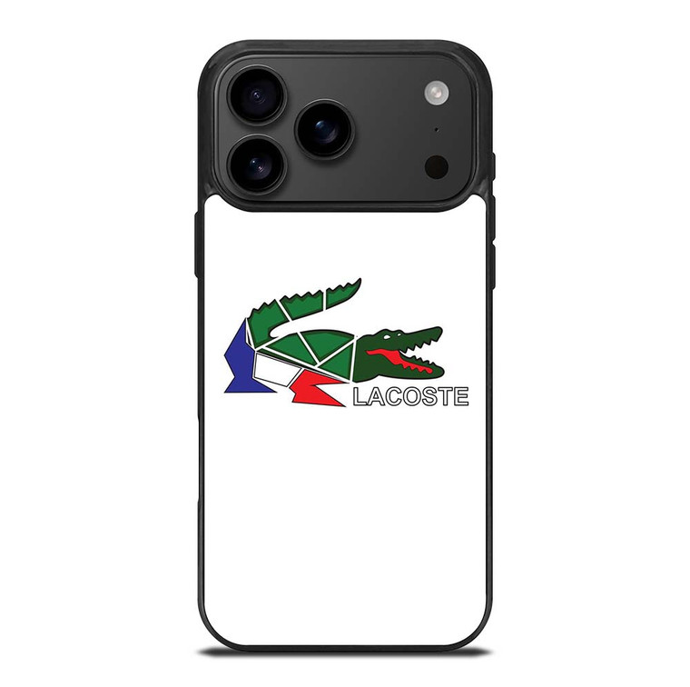 LACOSTE LOGO MOZAIC iPhone 17 Pro Max Case Cover