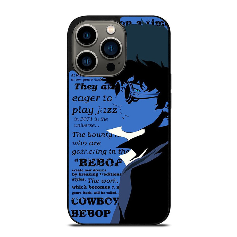 SPIKE SPIEGEL ANIME COWBOY BEBOP iPhone 13 Pro Case Cover