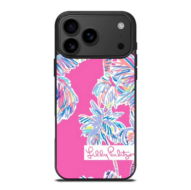 LILLY PULITZER PALM TREES iPhone 17 Pro Max Case Cover