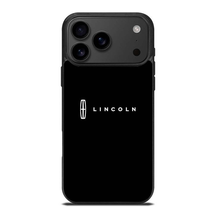 LINCOLN MOTOR BLACK LOGO iPhone 17 Pro Max Case Cover
