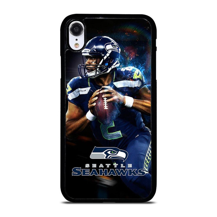 RUSSELL WILSON SEATTLE SEAHAWKS NFL iPhone XR Case Cover