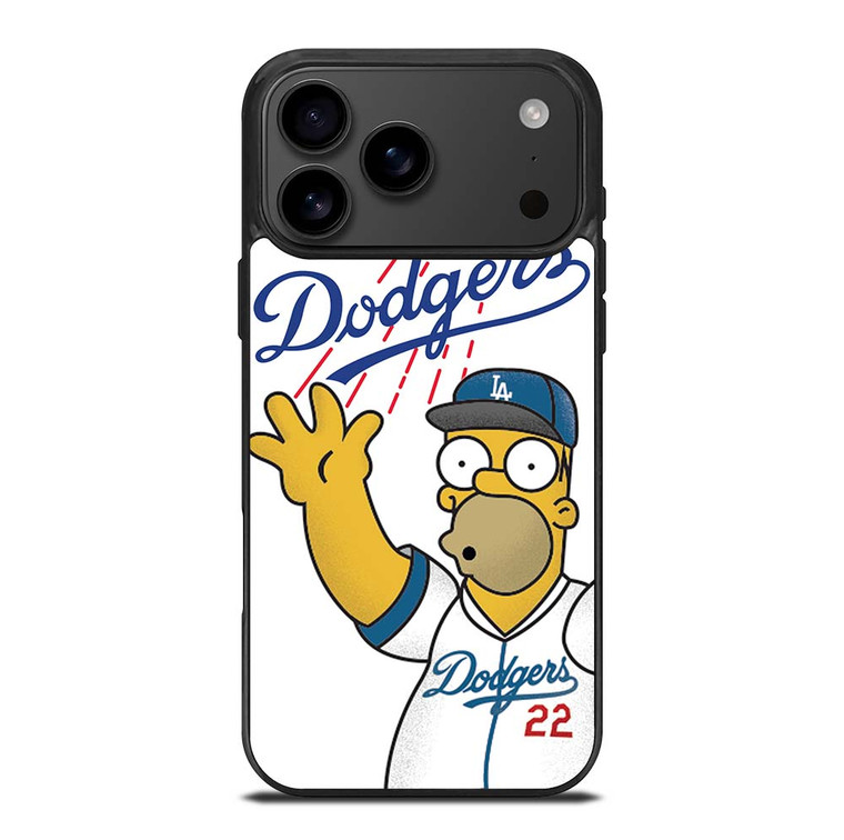 LOS ANGELES DODGERS THE SIMPSONS iPhone 17 Pro Max Case Cover