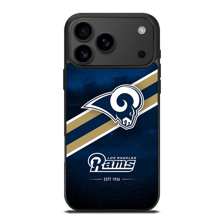 LOS ANGELES RAMS LOGO NFL iPhone 17 Pro Max Case Cover