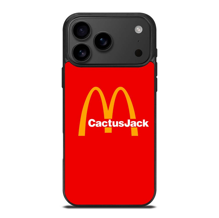 MCDONALDS CACTUS JACK TRAVIS SCOTT iPhone 17 Pro Max Case Cover