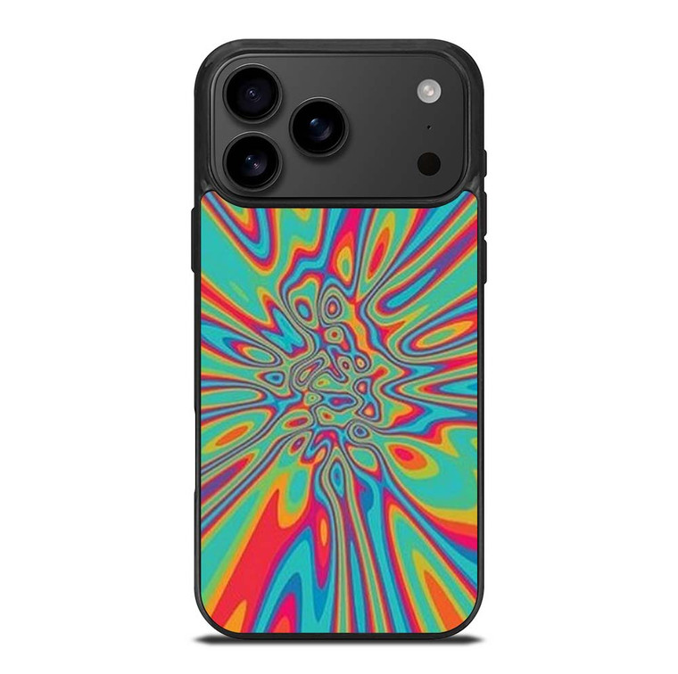 MELTED COLORFUL CHROME iPhone 17 Pro Max Case Cover