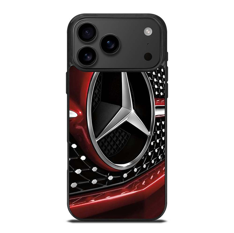 MERCEDES BENZ LOGO RED ICON iPhone 17 Pro Max Case Cover