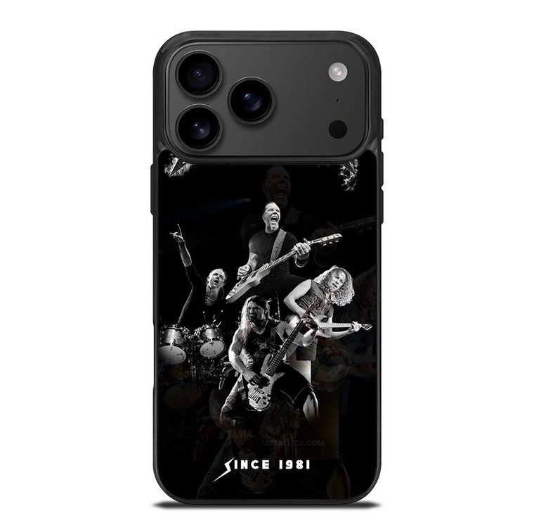 METALLICA ROCK BAND iPhone 17 Pro Max Case Cover