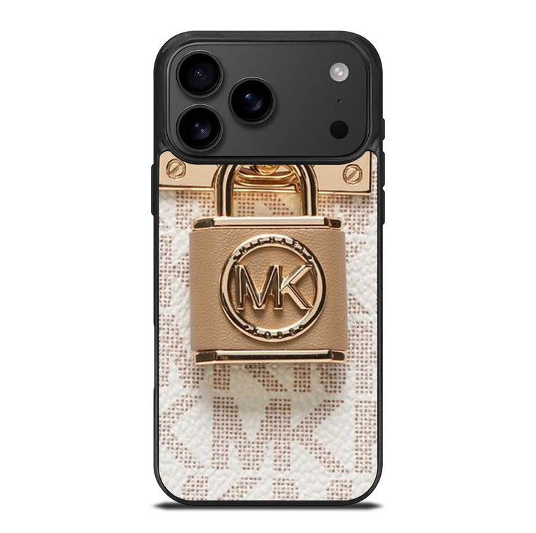 MICHAEL KORS LOGO MK PADLOCK 2 iPhone 17 Pro Max Case Cover