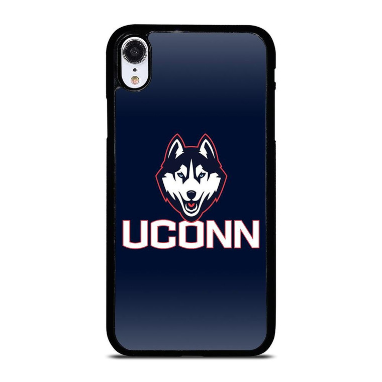 UCONN HUSKIES BASKETBALL LOGO iPhone XR Case Cover