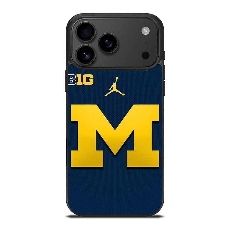 MICHIGAN WOLVERINES JERSEY iPhone 17 Pro Max Case Cover