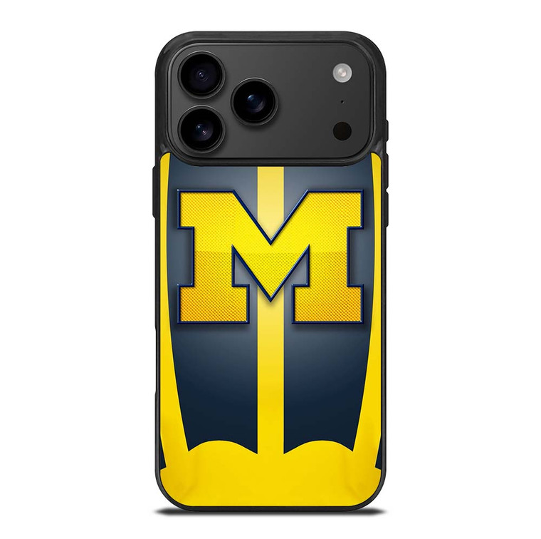 MICHIGAN WOLVERINES LOGO iPhone 17 Pro Max Case Cover
