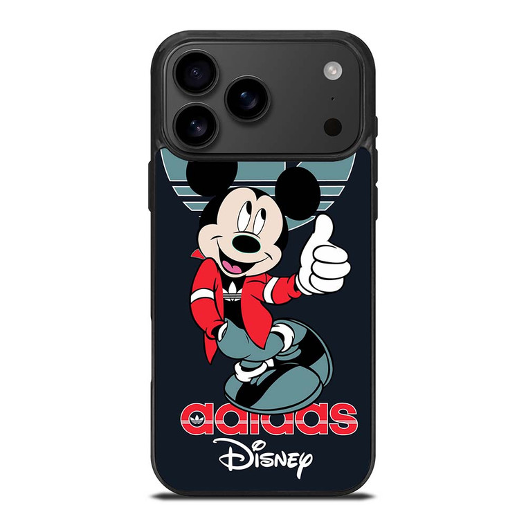 MICKEY MOUSE ADIDAS LOGO iPhone 17 Pro Max Case Cover
