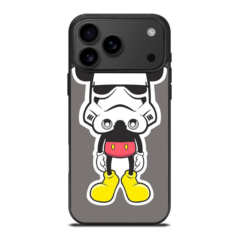 MICKEY MOUSE STORMTROOPER STAR WARS iPhone 17 Pro Max Case Cover