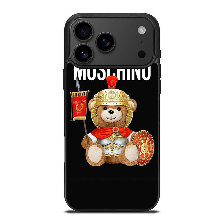 MOSCHINO BEAR ROMAN iPhone 17 Pro Max Case Cover