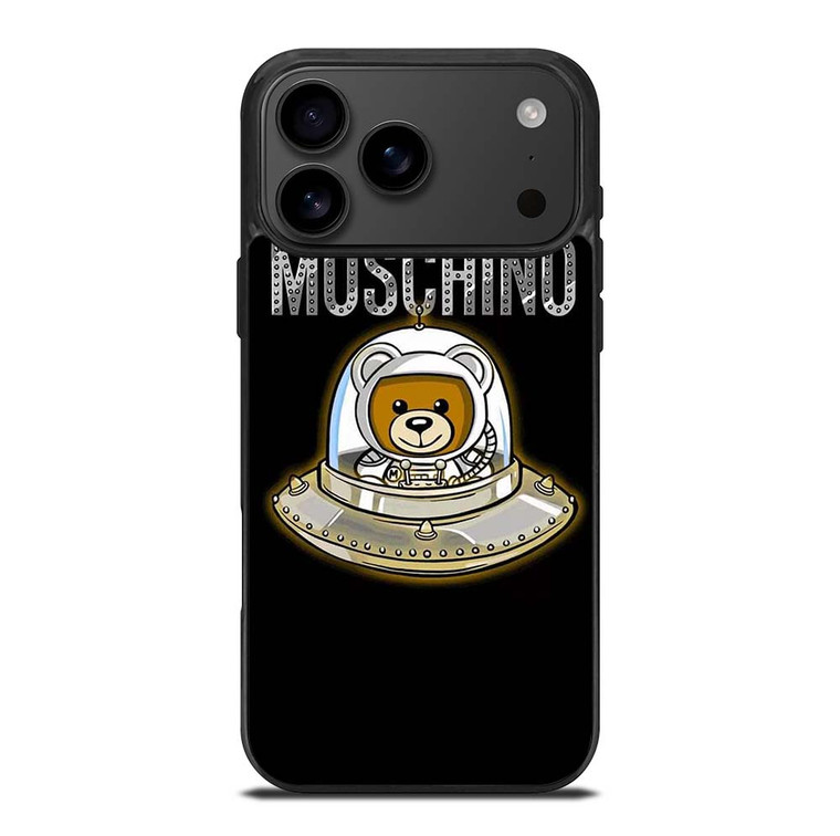 MOSCHINO BEAR UFO iPhone 17 Pro Max Case Cover