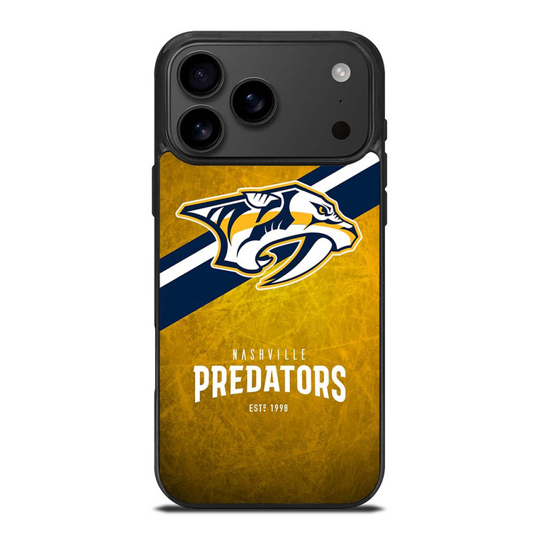 NASHVILLE PREDATORS LOGO 2 iPhone 17 Pro Max Case Cover