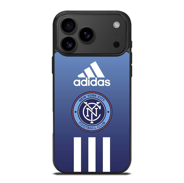 NEW YORK CITY FC ADIDAS STRIPES iPhone 17 Pro Max Case Cover