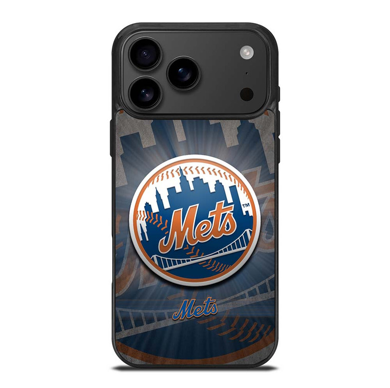NEW YORK METS MLB LOGO iPhone 17 Pro Max Case Cover