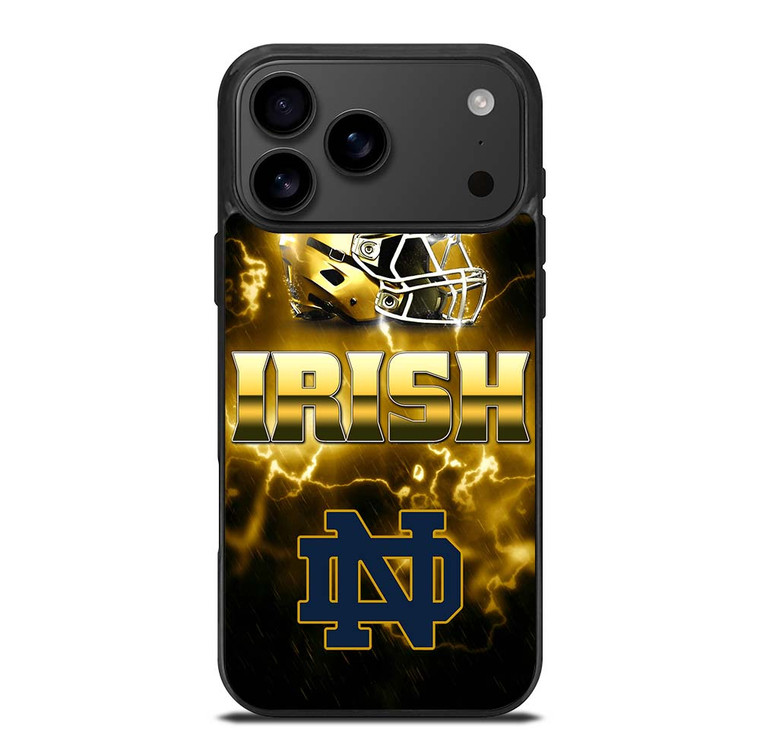 NOTRE DAME FIGHTING IRISH HELMET iPhone 17 Pro Max Case Cover