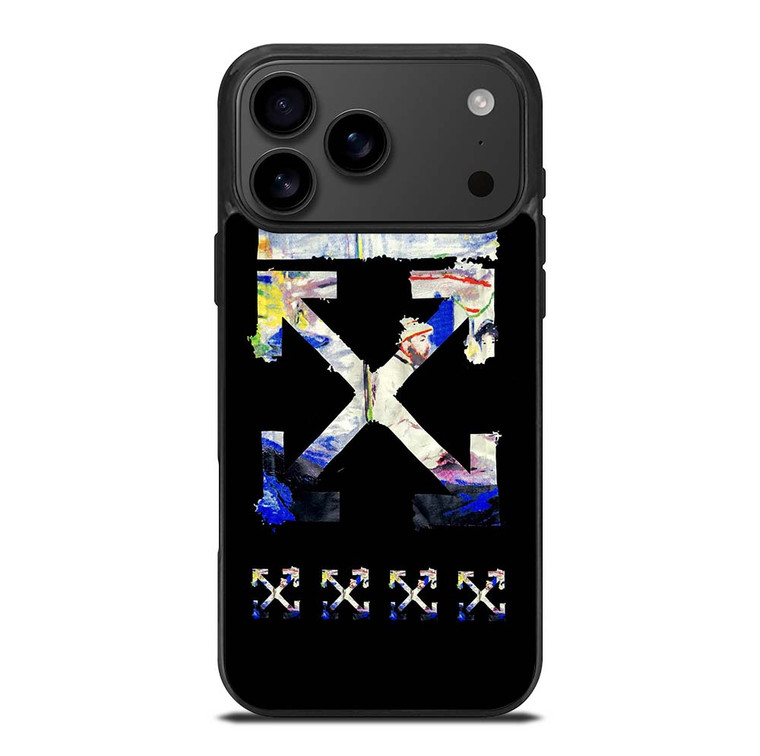 OFF WHITE CLOTHING ART LOGO iPhone 17 Pro Max Case Cover