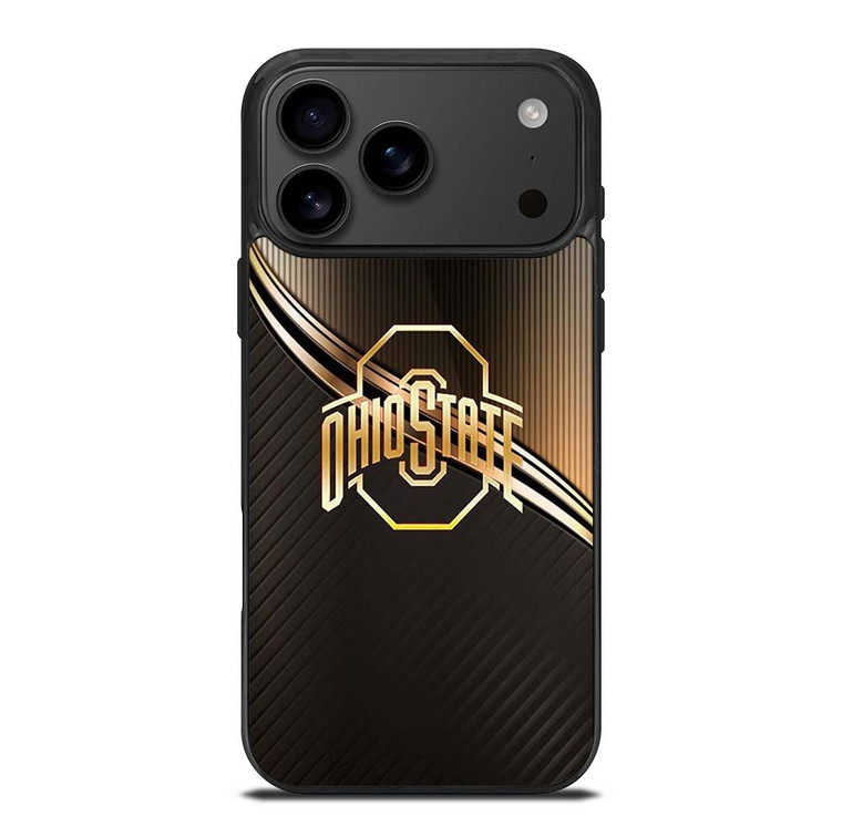 OHIO STATE FOOTBALL GOLD LOGO iPhone 17 Pro Max Case Cover