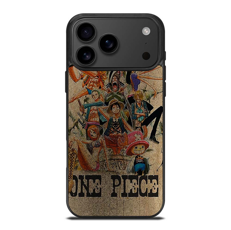 ONE PIECE MOVIES COVER ART iPhone 17 Pro Max Case Cover