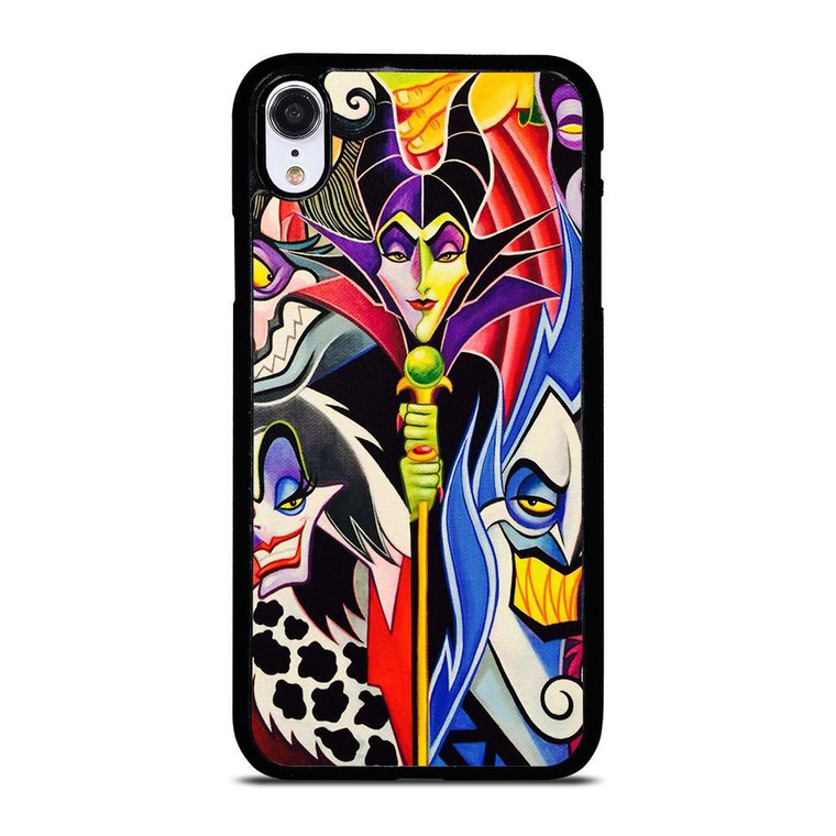 DISNEY VILLAINS CARTOON iPhone XR Case Cover