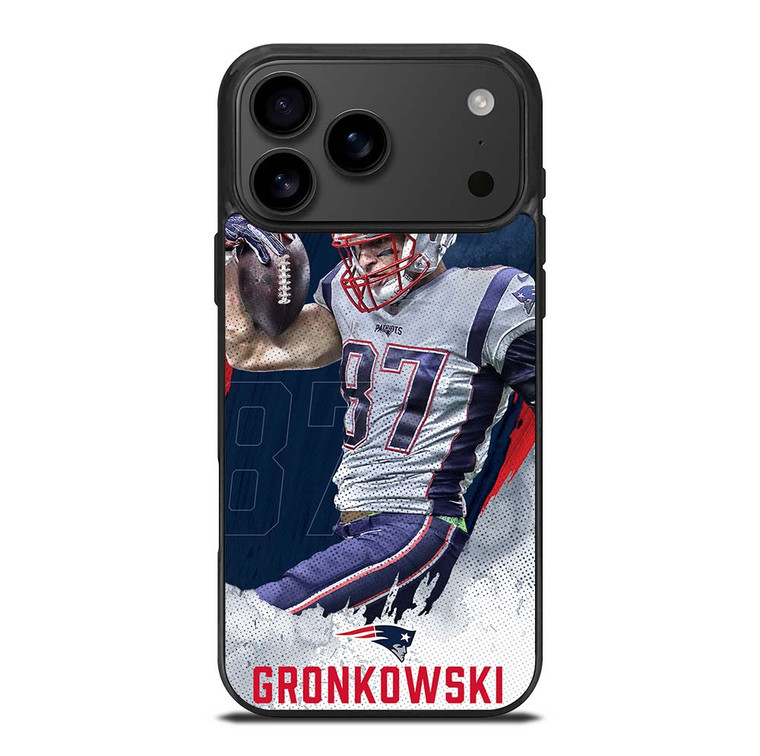 PATRIOTS ROB GRONKOWSKI NFL iPhone 17 Pro Max Case Cover
