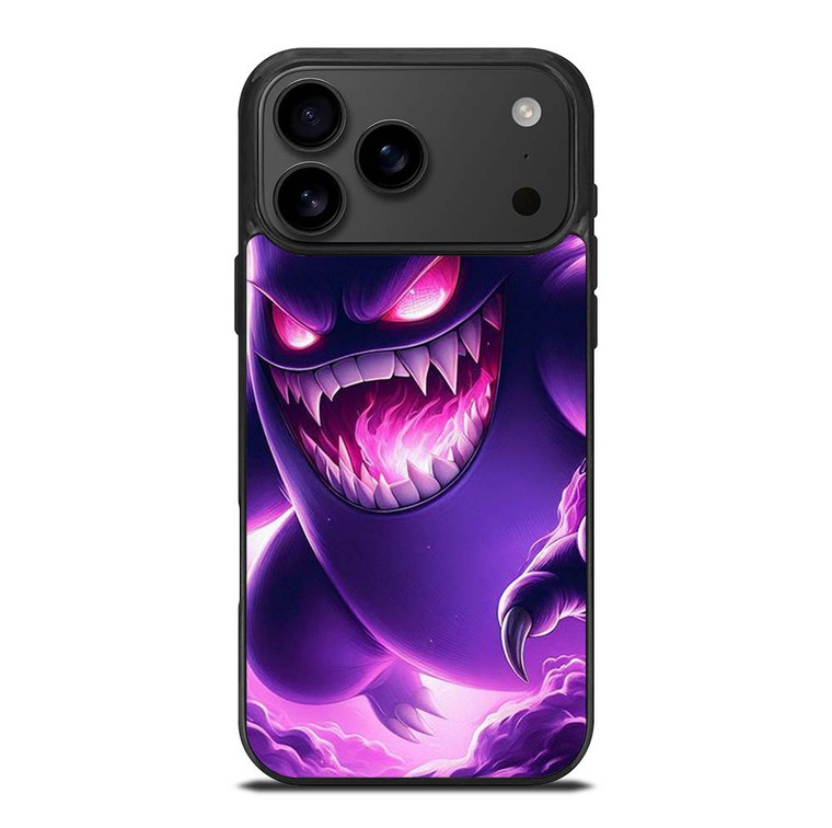 POKEMON GENGAR SINISTER POCKET MONSTER iPhone 17 Pro Max Case Cover