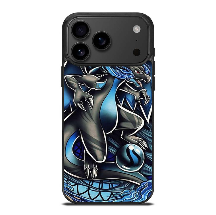 POKEMON MEGA CHARIZARD ART iPhone 17 Pro Max Case Cover