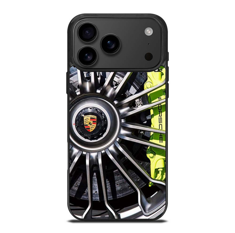 PORSCHE CAR ICON WHEEL LOGO iPhone 17 Pro Max Case Cover