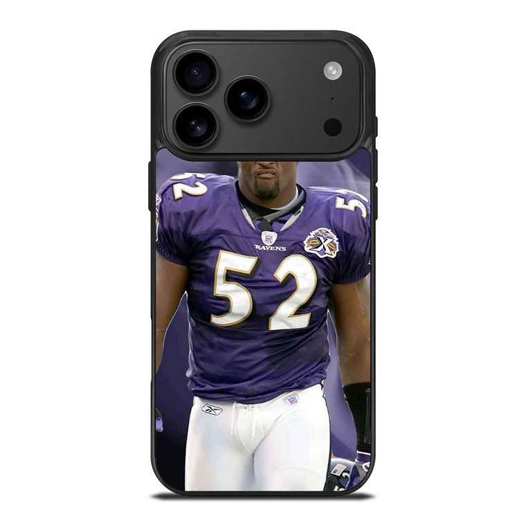 RAY LEWIS BALTIMORE RAVENS NFL 2 iPhone 17 Pro Max Case Cover