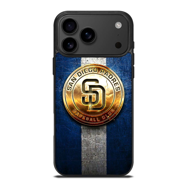 SAN DIEGO PADRES GOLD LOGO iPhone 17 Pro Max Case Cover