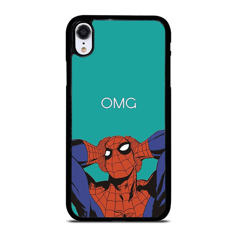 SPIDERMAN MARVEL AVENGERS OMG iPhone XR Case Cover