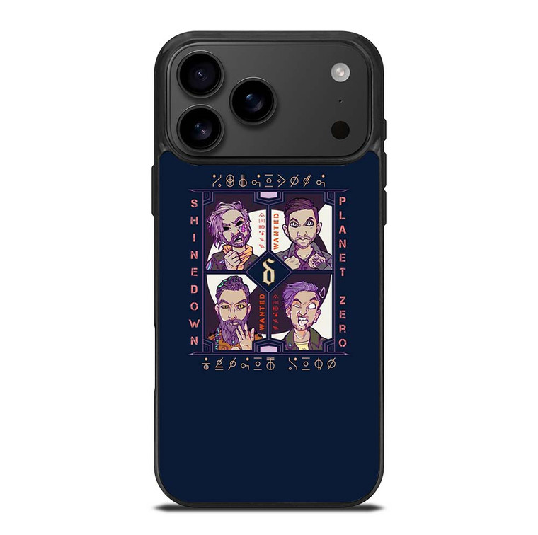 SHINEDOWN BAND PLANET ZERO iPhone 17 Pro Max Case Cover