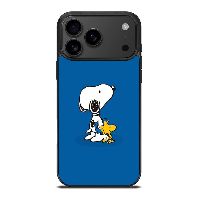 SNOOPY AND WOODSTOCK THE PEANUTS iPhone 17 Pro Max Case Cover