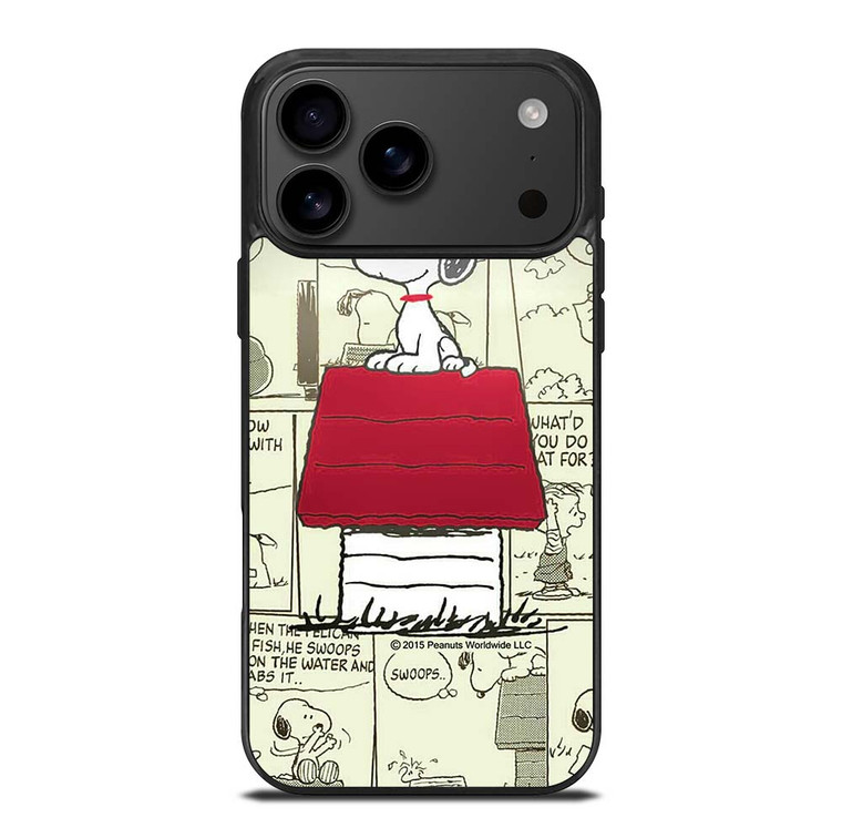 SNOOPY COMIC iPhone 17 Pro Max Case Cover