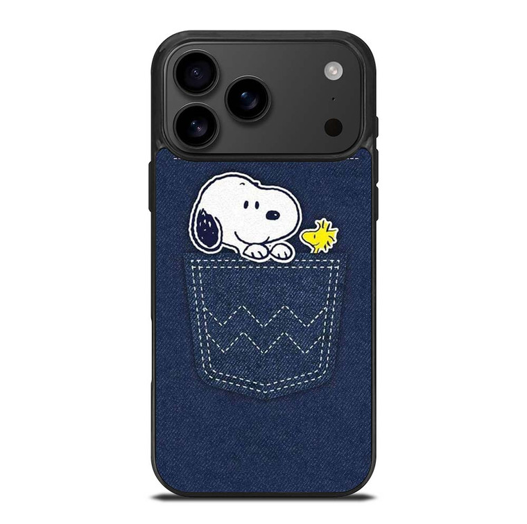 SNOOPY IN POCKET CARTOON iPhone 17 Pro Max Case Cover