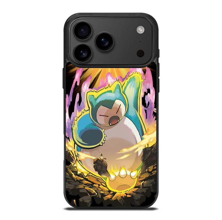 SNORLAX POKEMON ART iPhone 17 Pro Max Case Cover