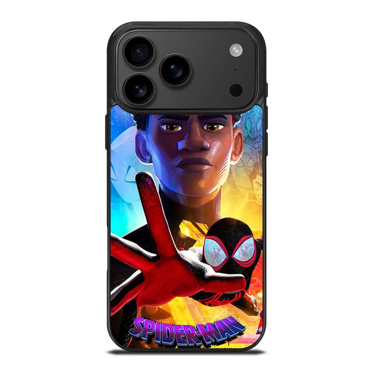 SPIDERMAN MILES MORALES ACROSS SPIDER-VERSE iPhone 17 Pro Max Case Cover