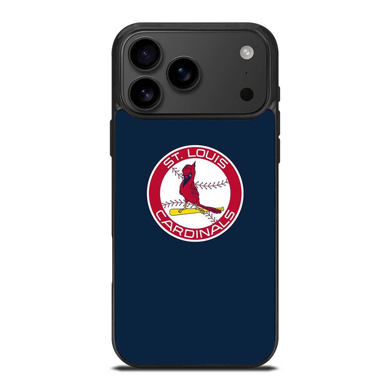 ST LOUIS CARDINALS LOGO BASEBALL TEAM EMBLEM iPhone 17 Pro Max Case Cover