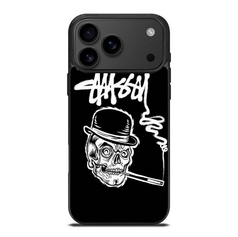 STUSSY SKULL LOGO iPhone 17 Pro Max Case Cover