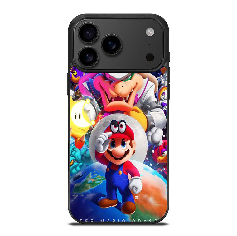 SUPER MARIO ODYSSEY GAME iPhone 17 Pro Max Case Cover