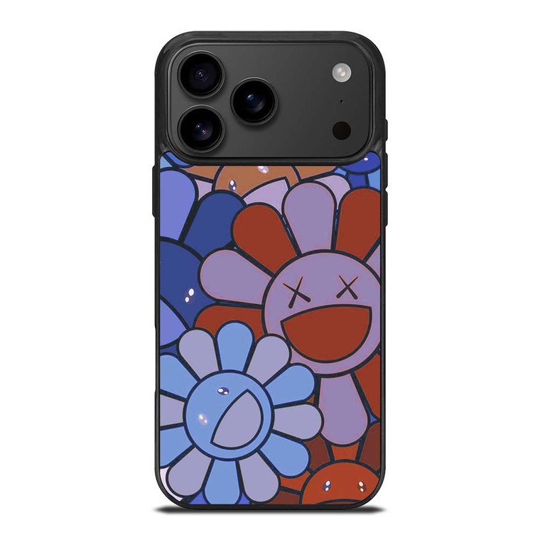 TAKASHI MURAKAMI FLOWER X KAWS iPhone 17 Pro Max Case Cover