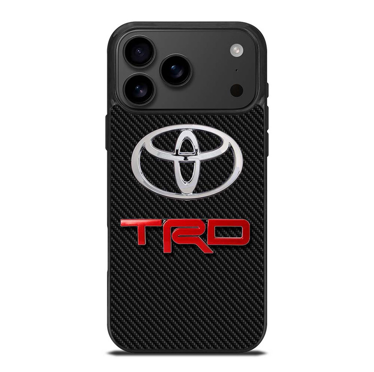 TOYOTA TRD LOGO CARBON iPhone 17 Pro Max Case Cover