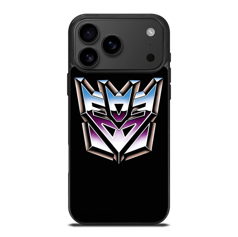 TRANSFORMERS DECEPTICONS LOGO iPhone 17 Pro Max Case Cover