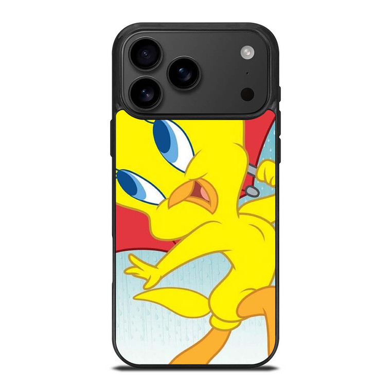 TWEETY BIRD AND UMBRELLA iPhone 17 Pro Max Case Cover